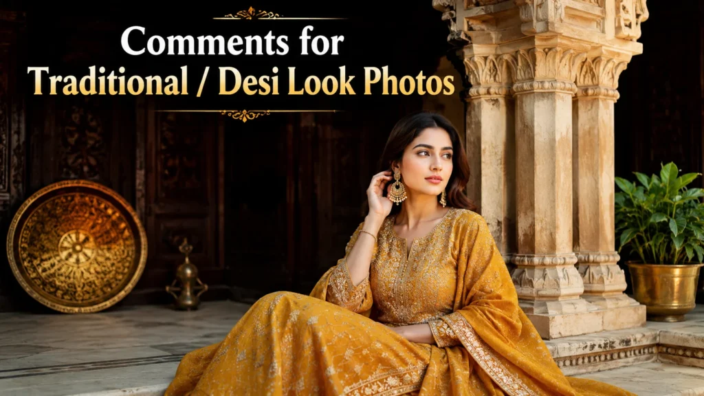 Comments for Traditional / Desi Look Photos