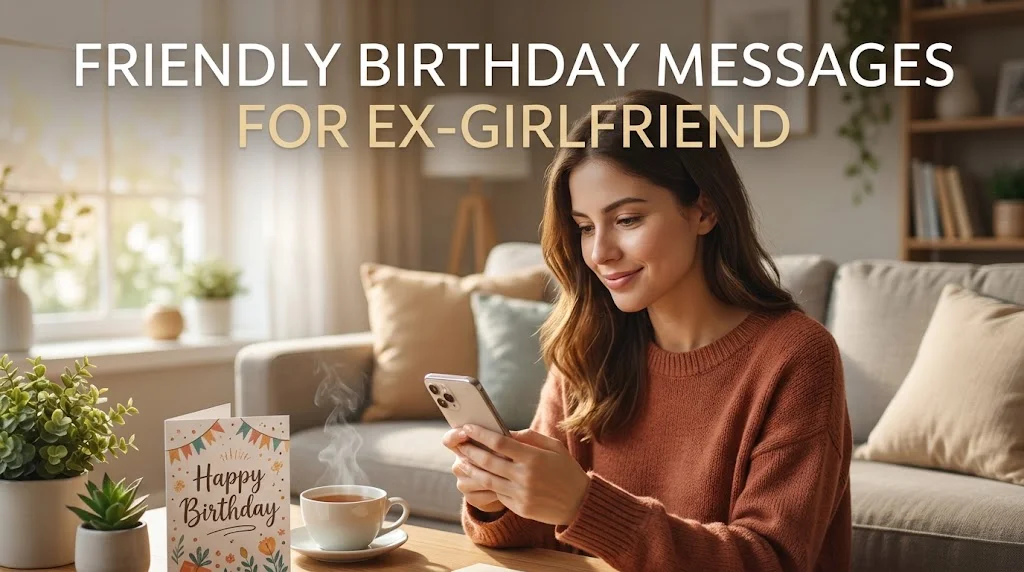  Friendly Birthday Messages for Ex-Girlfriend