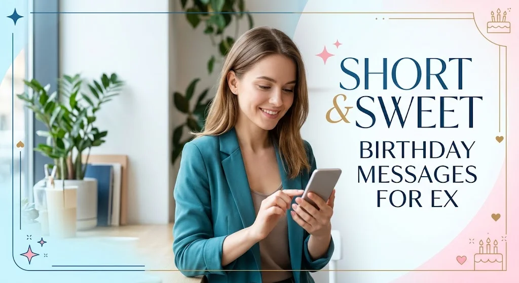  Short and Sweet Birthday Messages for Ex