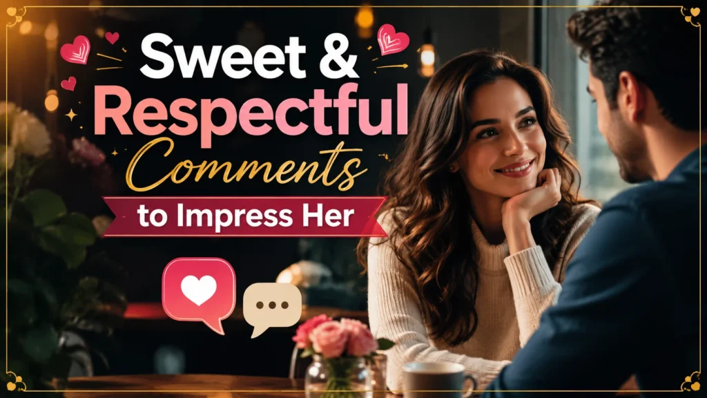 Sweet & Respectful Comments to Impress Her