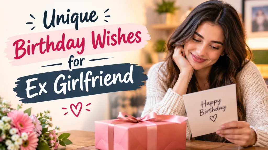 Unique Birthday Wishes for Ex Girlfriend
