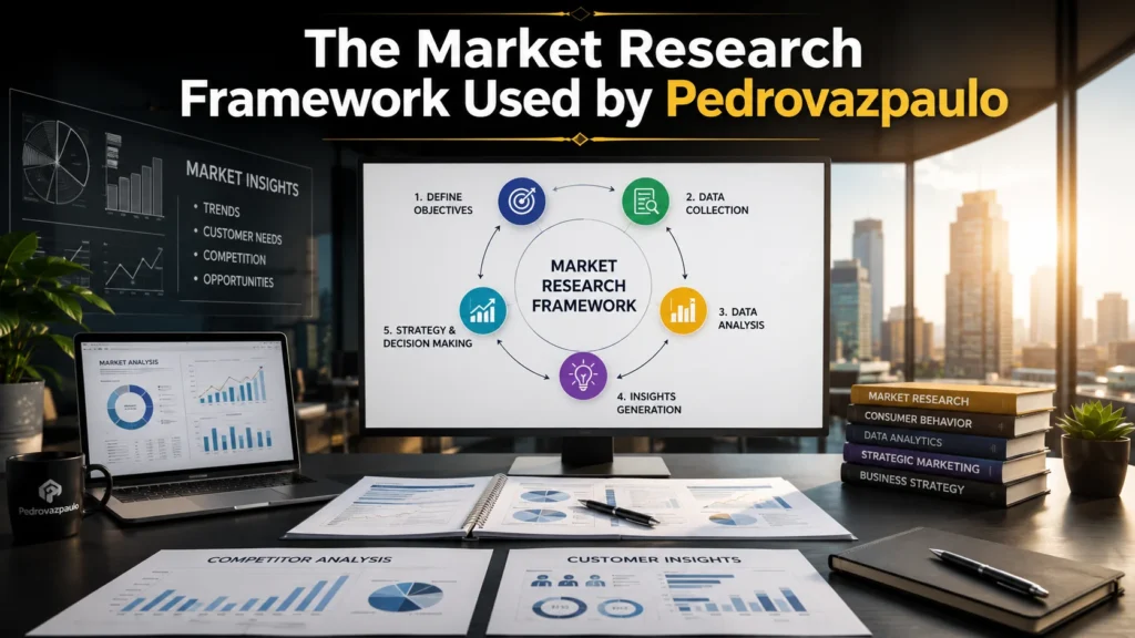 The Market Research Framework Used by Pedrovazpaulo