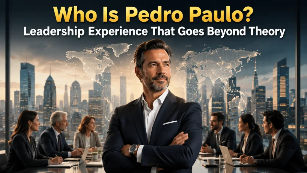 Who Is Pedro Paulo? Leadership Experience That Goes Beyond Theory