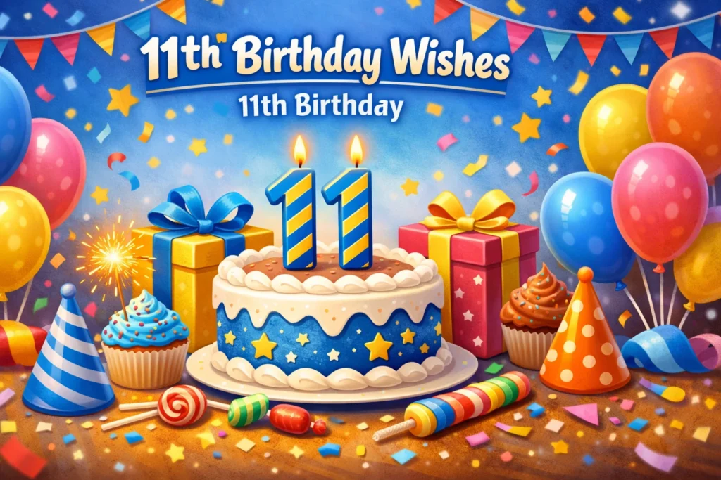 11th Birthday Wishes