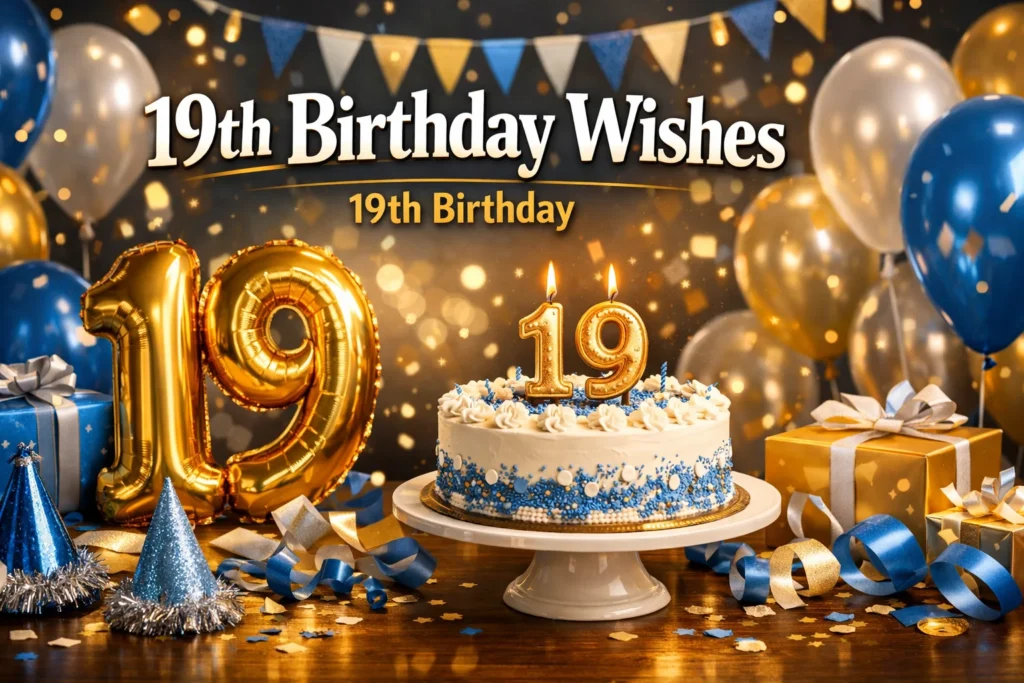 19th Birthday Wishes
