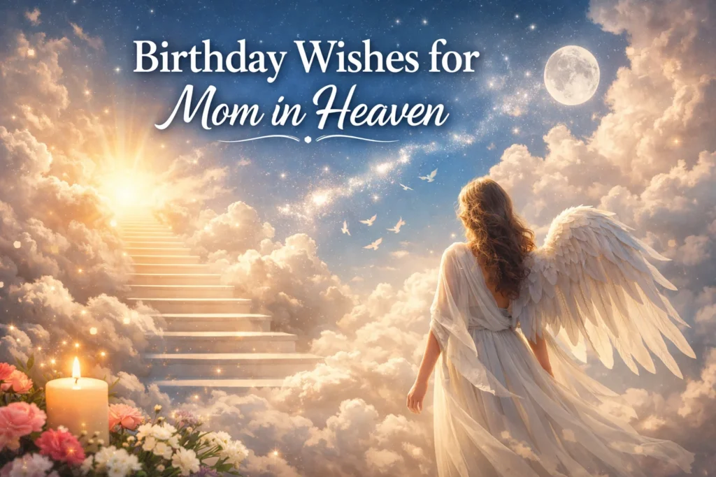 Birthday Wishes for Mom in Heaven