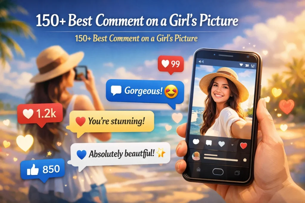 Best Comment on a Girl’s Picture