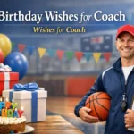 Birthday Wishes for Coach