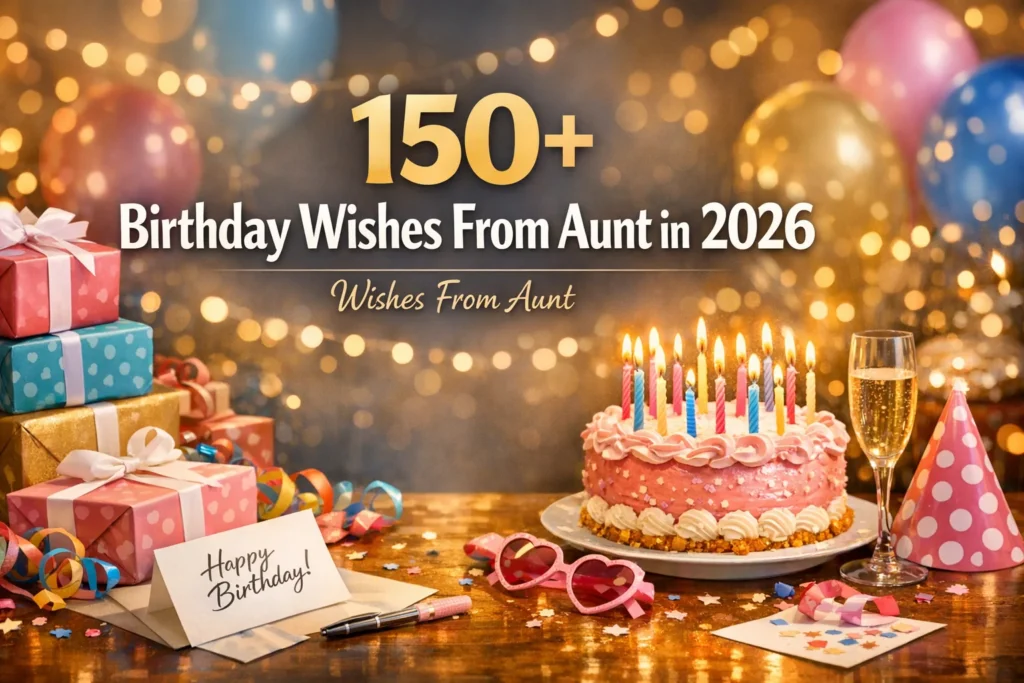Birthday Wishes From Aunt