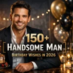 Handsome Man Birthday Wishes