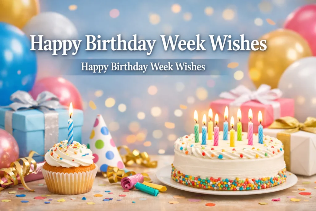 Happy Birthday Week Wishes