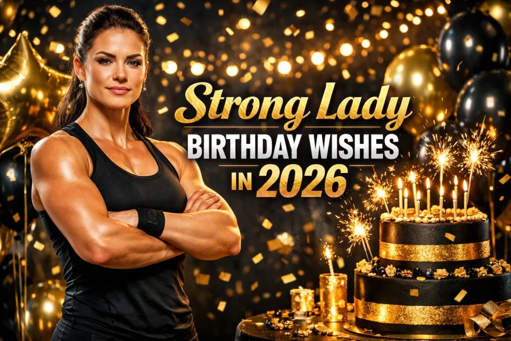 Strong Lady Birthday Wishes