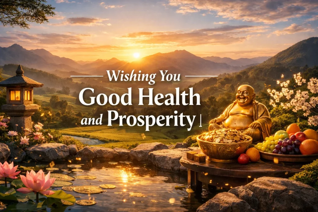 Wishing You Good Health and Prosperity