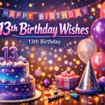 13th Birthday Wishes