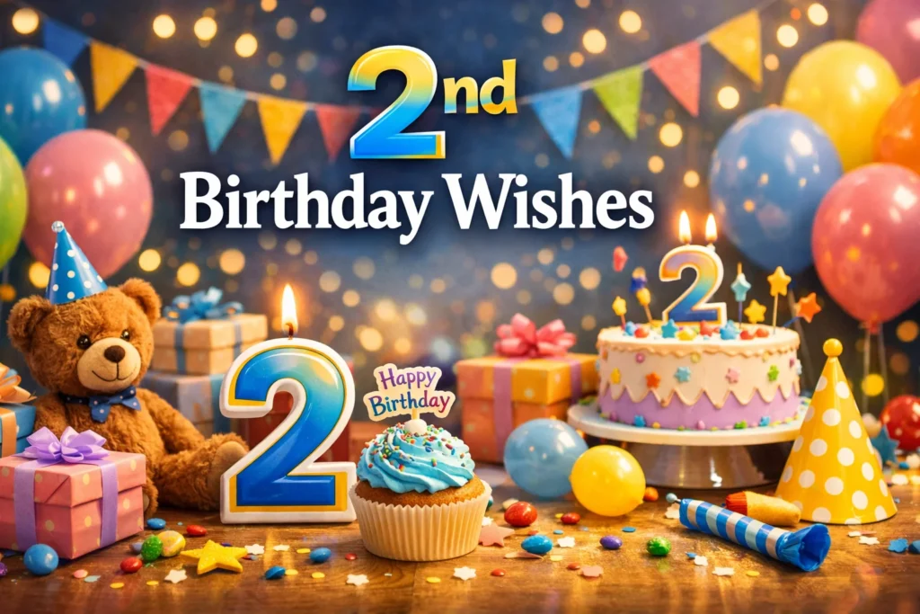 2nd Birthday Wishes