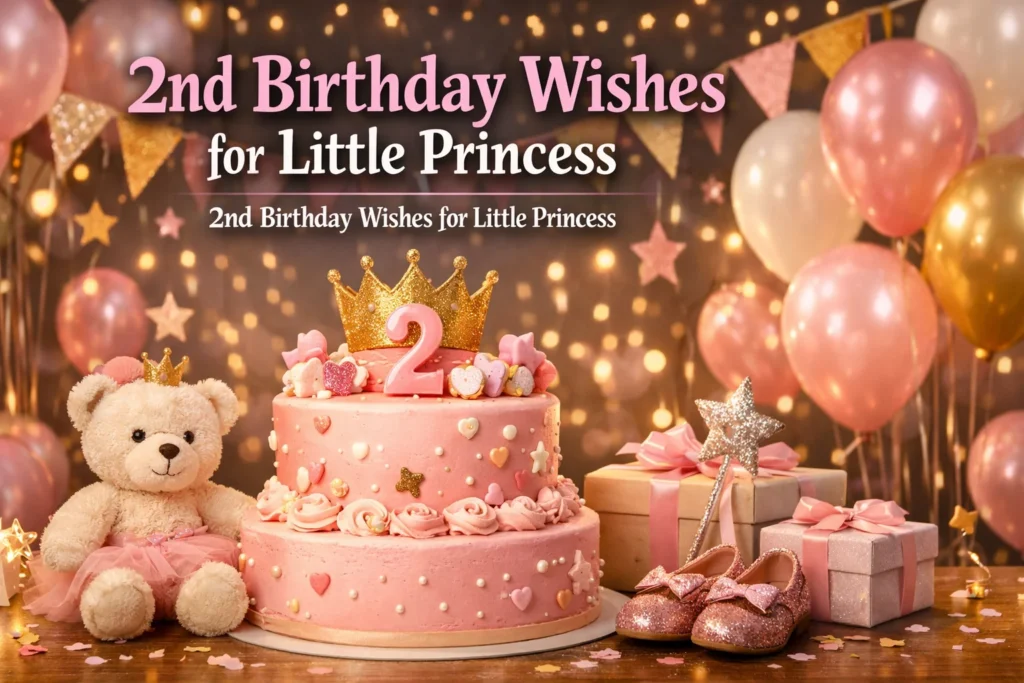 2nd Birthday Wishes for Little Princess
