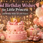 2nd Birthday Wishes for Little Princess