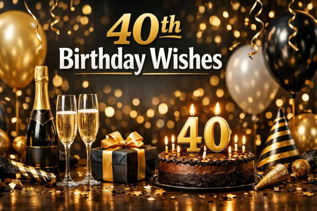 40th Birthday Wishes