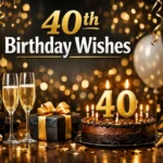 40th Birthday Wishes