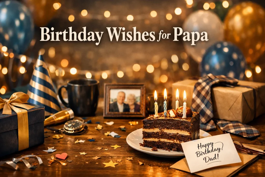 Birthday Wishes for Papa