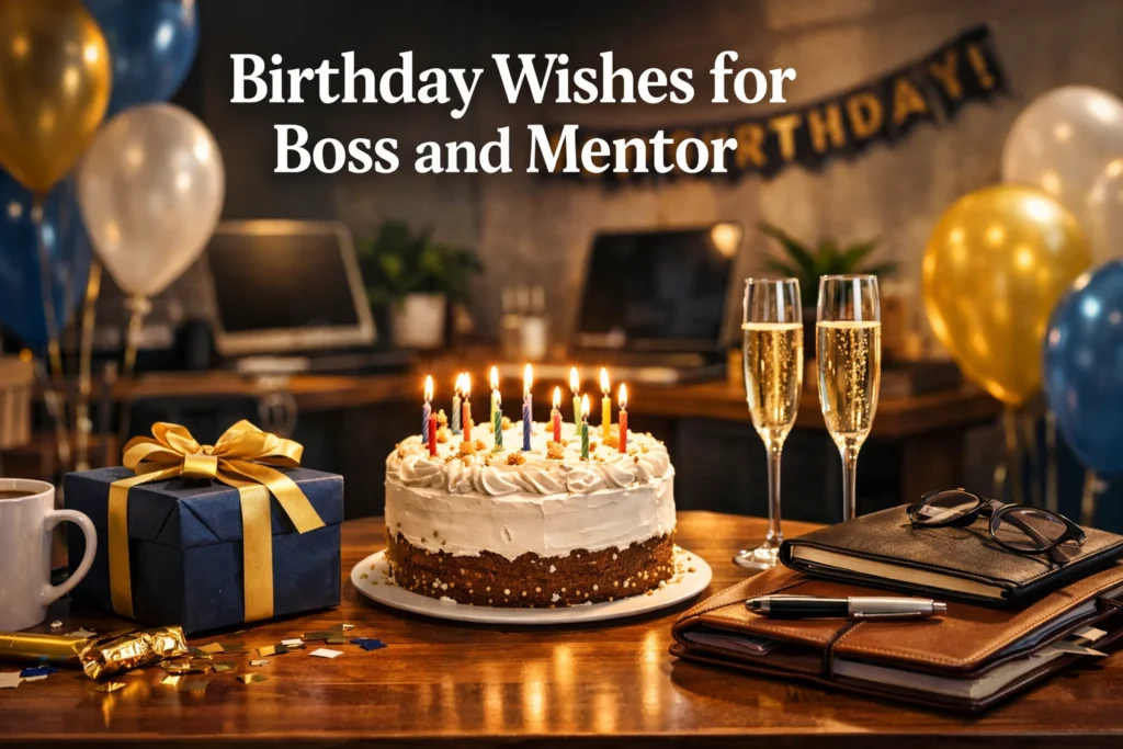 Birthday Wishes for Boss and Mentor
