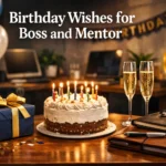 Birthday Wishes for Boss and Mentor