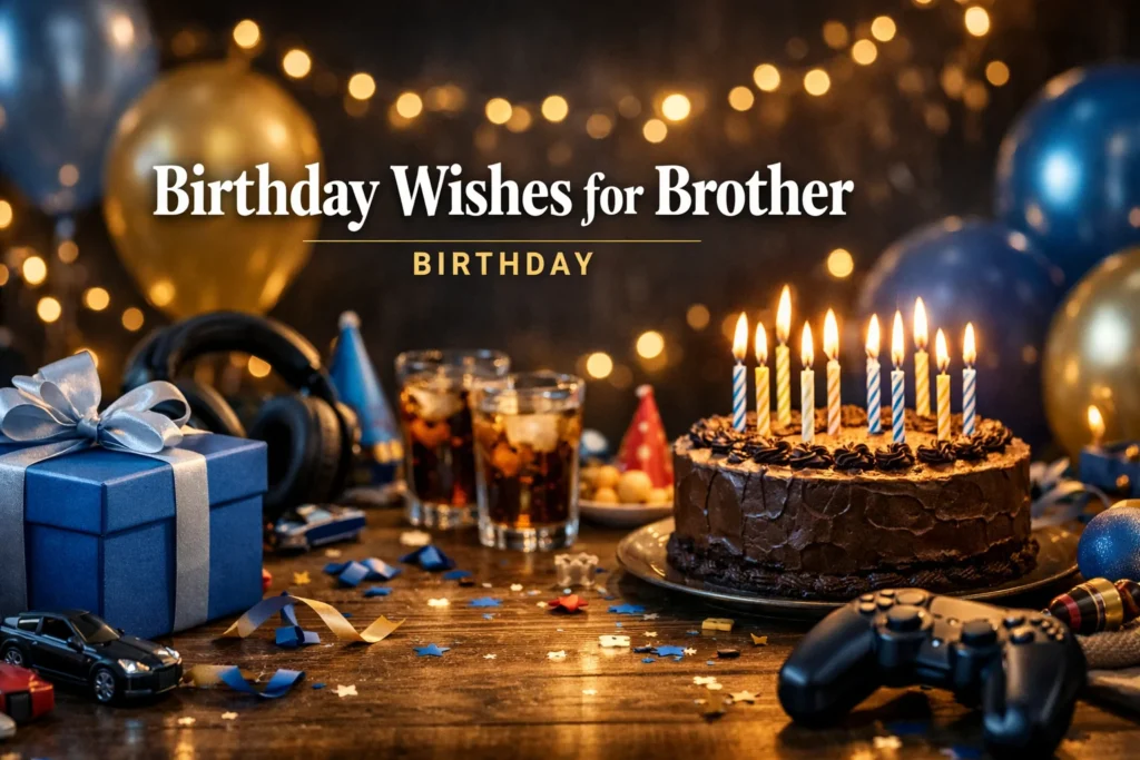 Birthday Wishes for Brother