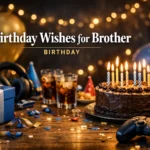 Birthday Wishes for Brother