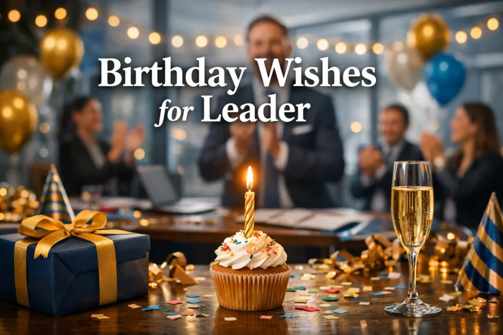 Birthday Wishes for Leader