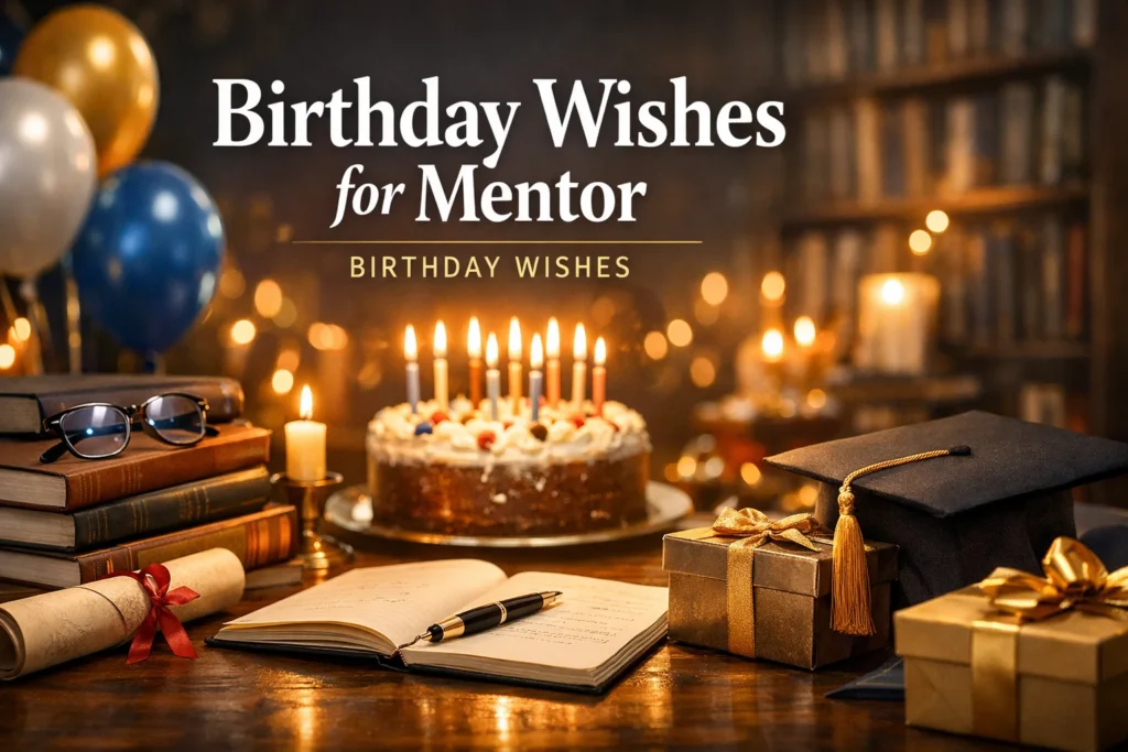 Birthday Wishes for Mentor