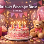 Birthday Wishes for Niece
