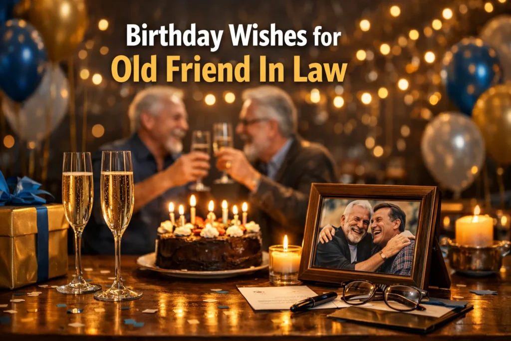 Birthday Wishes for Old Friend In Law