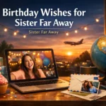 Birthday Wishes for Sister Far Away