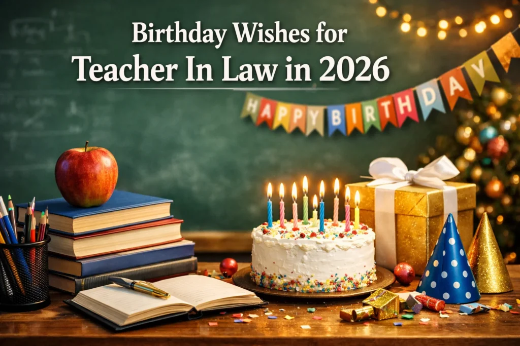 Birthday Wishes for Teacher In Law