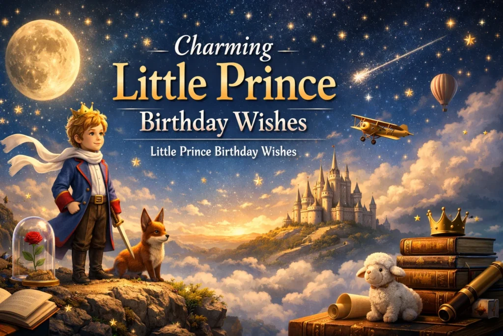 Charming Little Prince Birthday Wishes