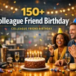 Colleague Friend Birthday