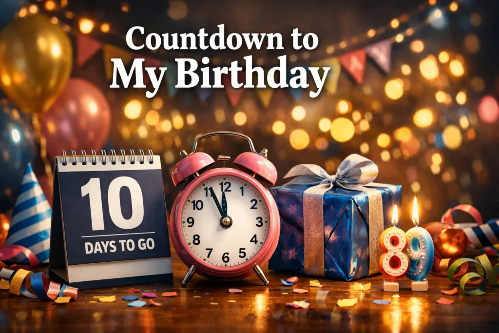 Countdown to My Birthday