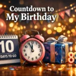 Countdown to My Birthday