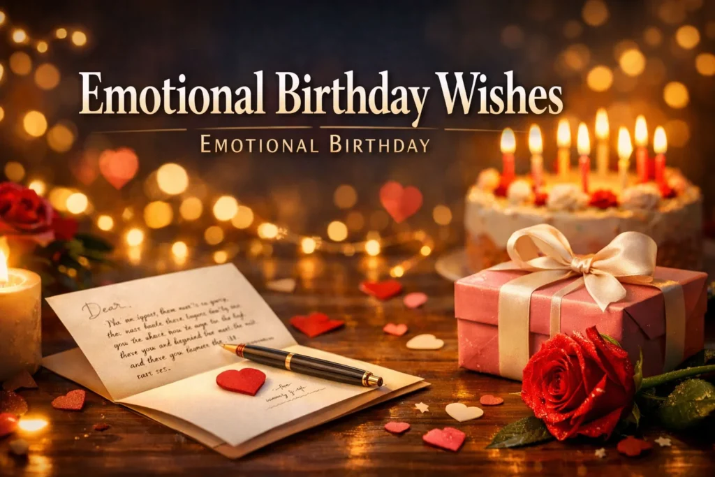 Emotional Birthday Wishes