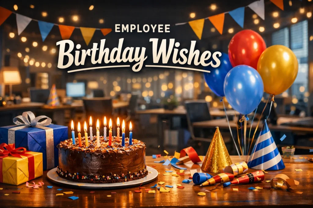 Employee Birthday Wishes