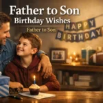 Father to Son Birthday Wishes