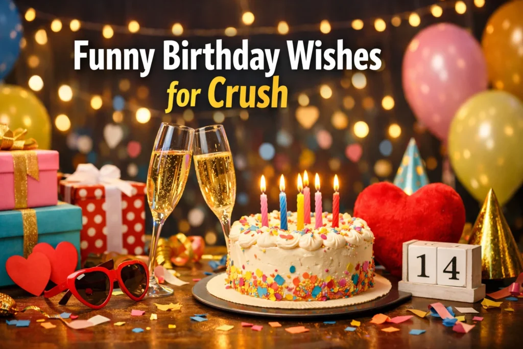 Funny Birthday Wishes for Crush