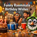 Funny Roommate Birthday Wishes