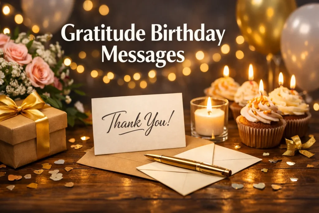 Gratitude Birthday Messages