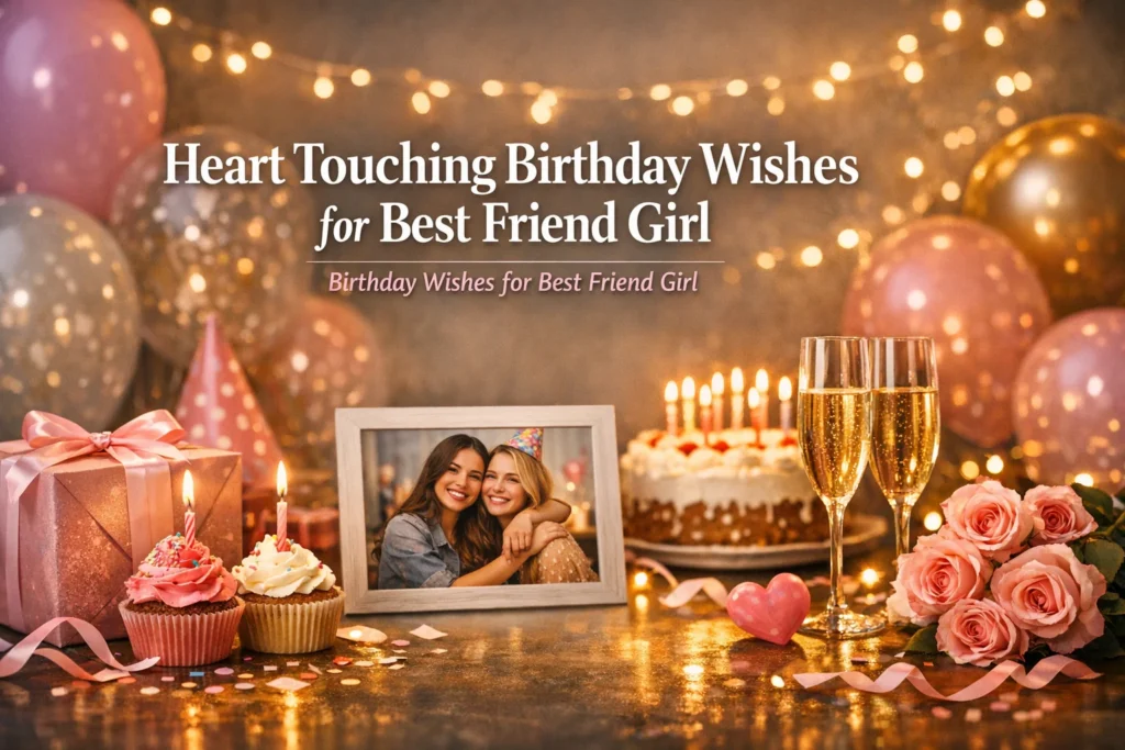 Heart Touching Birthday Wishes for Best Friend Girl