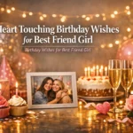 Heart Touching Birthday Wishes for Best Friend Girl