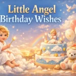 Little Angel Birthday Wishes
