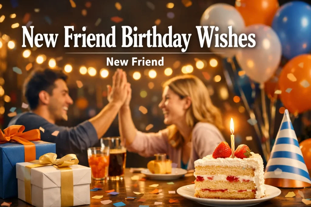 New Friend Birthday Wishes