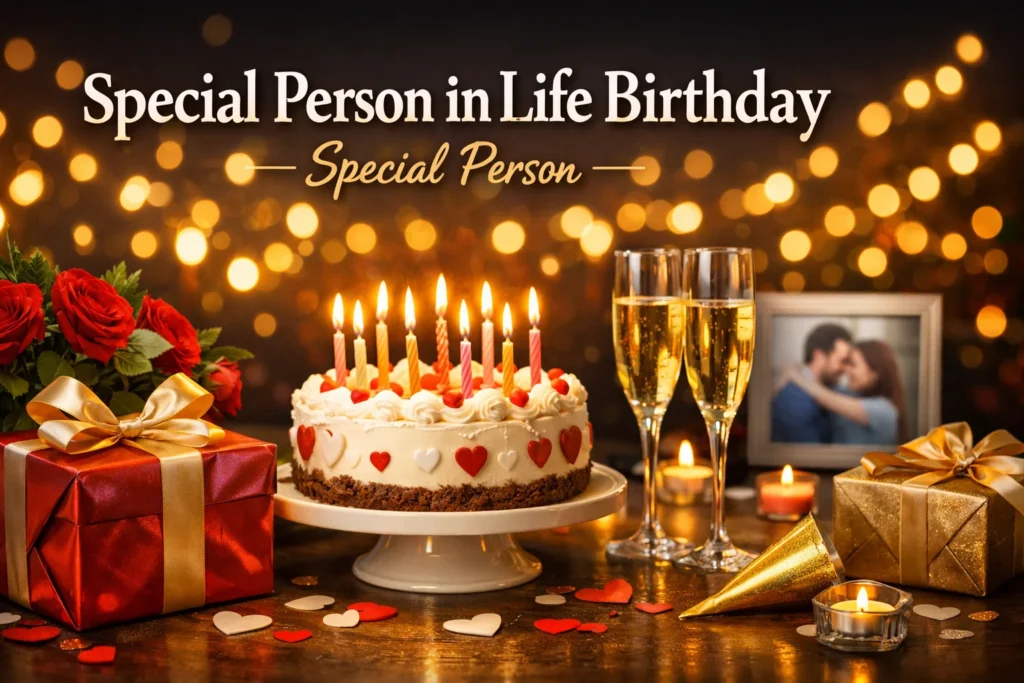 Special Person in Life Birthday