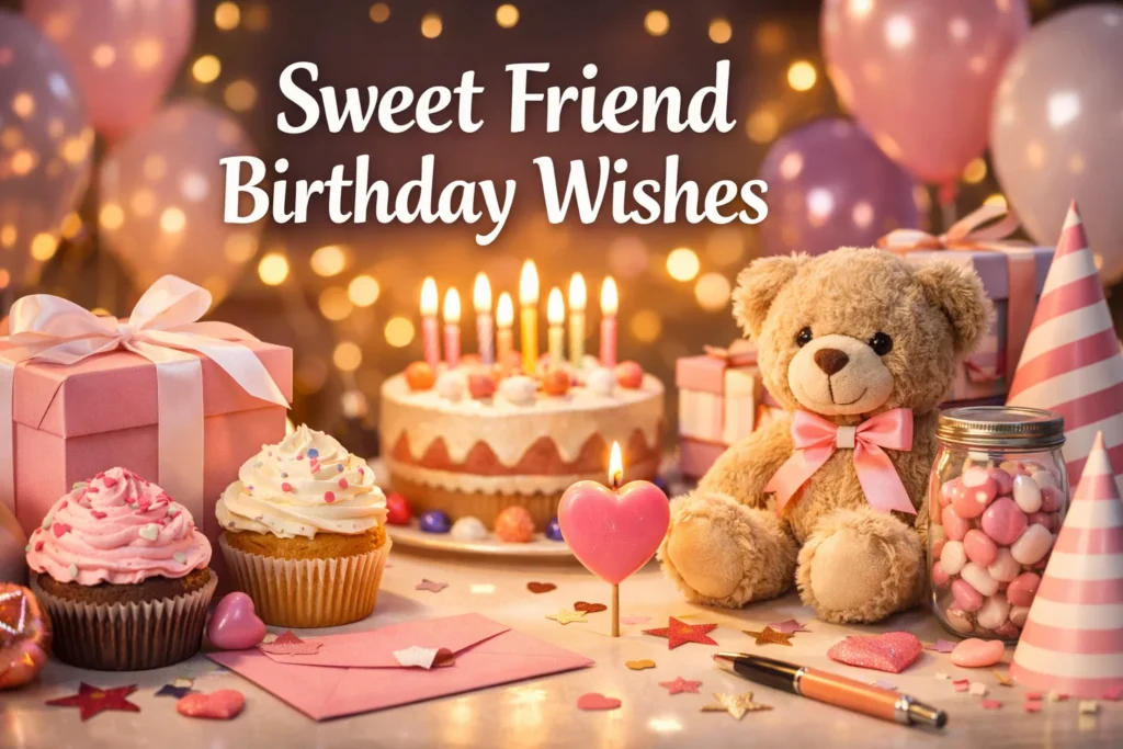 Sweet Friend Birthday Wishes